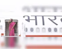 राष्ट्रपित मुर्मू तीन देशों की यात्रा के पहले चरण के लिए माल्दोवा रवाना