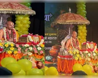  हिन्दी भवन, गाजियाबाद में भक्ति और अध्यात्म के संग हुआ श्रीमद्भागवत कथा का शुभारंभ