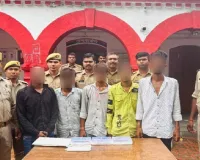 बंद मकानों में चोरी करने वाले गिरोह का पर्दाफाश, पांच शातिर चोर गिरफ्तार, लाखों का सामान बरामद