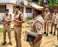 एसपी ने पुलिस लाइन का निरीक्षण कर दिया आवश्यक दिशा निर्देश 