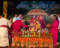 पूतना वध, भगवान श्रीकृष्ण की बाल लीलाओं एवं श्री गोवर्धन पूजा की कथा सुन भाव-विभोर हुए श्रद्धालु