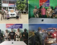 मणिपुर: उग्रवाद पर सख्त कार्रवाई, PLA और NRFM से जुड़े दो उग्रवादी गिरफ्तार, हेरोइन बरामद