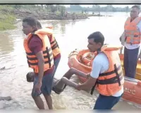 दुर्ग: जन्मदिन की खुशी बदली मातम में, नदी में डूबे दो बच्चों में एक का शव बरामद