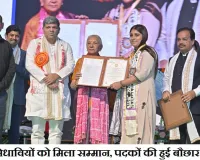 दीक्षांत समारोह: अटल सभागार में अब्दुल कलाम के मेधावियों पर हुई पदकों की बौछार