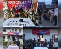 मणिपुर में सुरक्षा बलों की बड़ी कार्रवाई, दो उग्रवादी गिरफ्तार; 22 किलो मेथामफेटामाइन बरामद