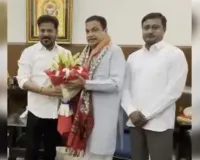तेलंगाना के सीएम ने की नितिन गडकरी से मुलाकात, विकास परियोजनाओं पर चर्चा