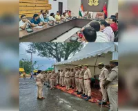 कांवड़ यात्रा को लेकर पुलिस अलर्ट, सीओ ने किया निरीक्षण, पुलिसकर्मियों को दिए दिशा-निर्देश