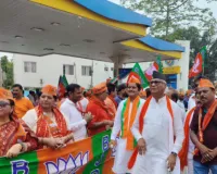 क्षेत्रीय विधायक ने किया पार्टी अध्यक्ष का जोरदार स्वागत, जय-विजय के लगाए नारे