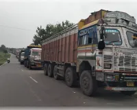 चतरा में कोल वाहनों पर परिवहन विभाग की सख्ती,16 कोल वाहनों पर 59 हजार का जुर्माना