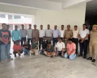 अमेरिकी एजेंसियों का अधिकारी बनकर ठगी करने वाले सात गिरफ्तार