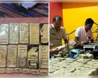पत्थर कारोबारी के घर पुलिस का छापा, 28 करोड़ रुपये की नकदी और 15 किलो  सोना बरामद