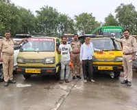 आरटीओ की सख्त कार्रवाई: नामी स्कूलों के वाहनों पर चला प्रवर्तन का डंडा, 12 का चालान