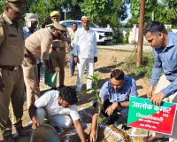 डीएम द्वारा आईटीआई का किया गया निरीक्षण, परिसर में किया गया वृक्षारोपण