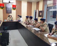 मुख्यमंत्री योगी आदित्यनाथ के प्रस्तावित आगमन के दृष्टिगत पुलिस अधीक्षक द्वारा पुलिस लाइन स्थित सई कॉम्प्लेक्स में सुरक्षा व्यवस्था की समीक्षा बैठक आयोजित हुई