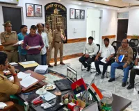 पुलिस अधीक्षक संतकबीरनगर द्वारा निर्माणाधीन भवन परियोजनाओं की समीक्षा बैठक आयोजित