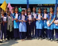 महिला सुरक्षा, के उद्देश्य से पुलिस द्वारा चलाया गया जागरूकता अभियान 