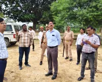 डीएम ने गो-आश्रय स्थल शिवापार का किया स्थलीय निरीक्षण