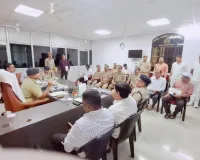 यूपी होमगार्ड परीक्षा के सफल संचालन हेतु अधिकारियों व पुलिस बल की ब्रीफिंग संपन्न