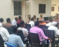 थाना धर्मसिंहवा परिसर में पीस कमेटी की बैठक सम्पन्न