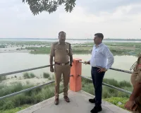 श्रावण मास के दृष्टिगत बिड़हर घाट का निरीक्षण कर व्यवस्थाओं का लिया गया जायजा