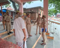 आगामी श्रावण मास के दृष्टिगत क्षेत्राधिकारी खलीलाबाद द्वारा तामेश्वर नाथ मंदिर का किया गया निरीक्षण