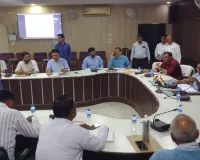 विधानसभा निर्वाचन क्षेत्रो के मतदेय स्थलों के सम्भाजन के सम्बन्ध में बैठक आयोजित 