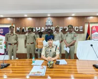 कौशाम्बी: चोरी का कंटेनर पकड़ाया, फर्जी नंबर प्लेट और बदला चेसिस नंबर; गैंगस्टर एक्ट का वांछित आरोपी गिरफ्तार