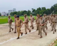 पुलिस अधीक्षक संतकबीरनगर ने स्वयं दौड़ लगाकर बढ़ाया जवानों का मनोबल