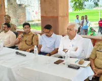 डीएम व एसपी ने श्रावण मास/कांवड़ यात्रा को ले की समीक्षा बैठक