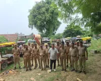 निघासन में परिवहन विभाग और पुलिस की संयुक्त कार्रवाई,15 ई-रिक्शा व 2 ट्रैवलर सीज