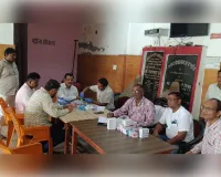 स्वास्थ्य शिविर में नपं कर्मियों का किया स्वास्थ्य परीक्षण