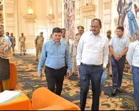 कल होने वाले मुख्यमंत्री सामूहिक विवाह योजना कार्यक्रम स्थल का डीएम ने अधिकारियों संग किया निरीक्षण