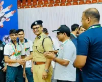 हैदराबाद में आयोजित प्रतियोगिता में दो मुख्य आरक्षियों ने जीता कांस्य पदक