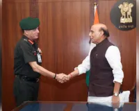 रक्षा मंत्री से मिले नए सेना प्रमुख, सेना के आधुनिकीकरण व राष्ट्रीय सुरक्षा पर चर्चा