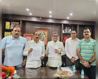 मेदांता हॉस्पिटल व आदर्श व्यापार मंडल के बीच एमओयू 