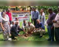 वीरांगना अवंती बाई अस्पताल में लगाए गए 300 पौधे