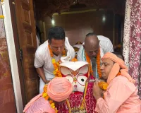 श्रृंगारित होकर नगर यात्रा पर निकले भगवान जगन्नाथ 