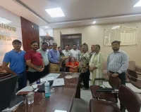 नवपदस्थ सीएमएस डॉ. चारू चन्दा का भव्य स्वागत 