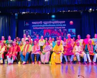 सुरसाधक किशोर चतुर्वेदी के भजनों से गूंजा कलामंडपम प्रेक्षागृह 