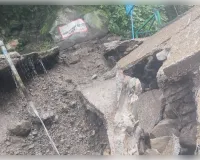 उत्तराखंड में भारी बारिश के कारण यमुनोत्री पैदल मार्ग धंसा, वैकल्पिक रास्ता बने के निर्देश