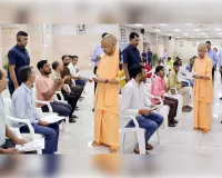 जनता दर्शन में सीएम योगी ने सुनी फरियाद, खिलाड़ियों से संवाद कर बढ़ाया हौसला