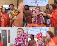 कांची पीठ में दिव्य संगम, शंकराचार्य विजयेंद्र महाराज से स्वामी चिदानंद की भेंट