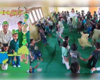 उतरौला के एच.आर.ए. इंटर कॉलेज में धूमधाम से मनाया गया 'ग्रीन डे'