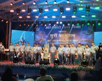 वायु सेना बैंड की देशभक्ति धुनों से गूंजा आजाद पार्क