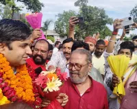 रालोद प्रदेश अध्यक्ष  ऐश्वर्य राज सिंह भव्य स्वागत