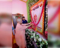अयोध्या पहुंचे योगी, परमहंस रामचंद्र दास  की पुण्यतिथि पर दी श्रद्धांजलि