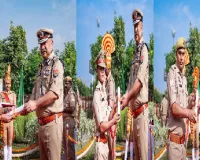 स्वतंत्रता दिवस-2026 के अवसर पर डीजीपी द्वारा किया गया ध्वजारोहण