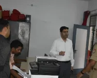 लखनऊ पुलिस कार्यालय में औचक निरीक्षण, कमिश्नर तरुण गाबा ने परखी व्यवस्थाएं