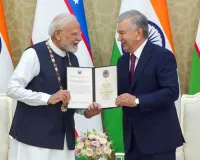 प्रधानमंत्री मोदी को उज्बेकिस्तान ने सर्वोच्च नागरिक सम्मान से नवाजा