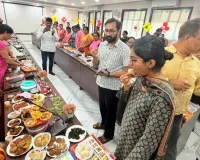 पोषाहार सामग्री से विविध प्रकार की व्यंजन को बनवाकर कराई गई रेसिपी प्रतियोगिता 